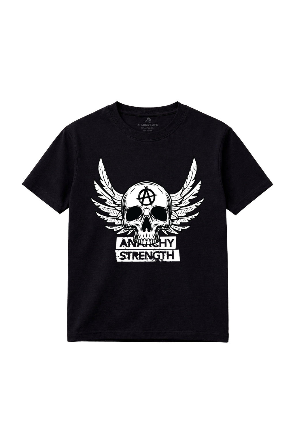 AS Skull Wings Tee - Black