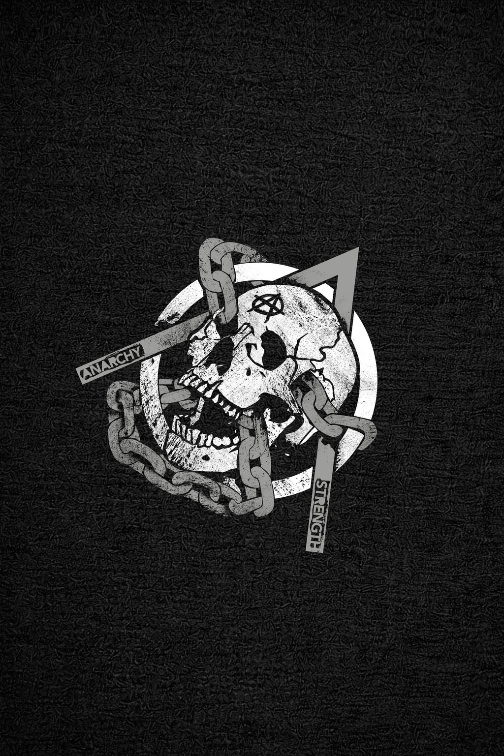 AS Skullchain Tee - Black