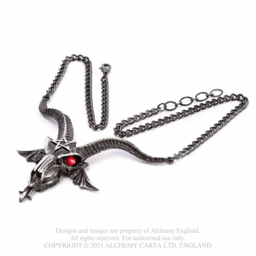 Alchemy Gothic Baphometica Pendant Necklace