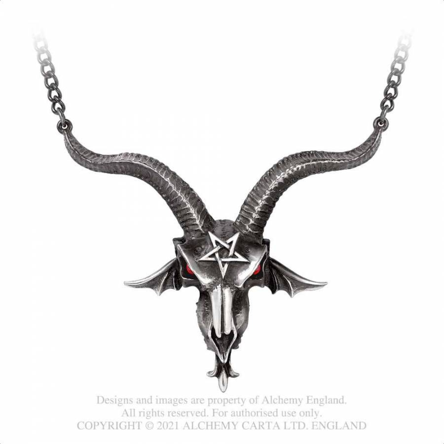 Alchemy Gothic Baphometica Pendant Necklace