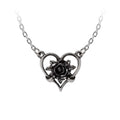 Alchemy Gothic Heart of Blackness Necklace