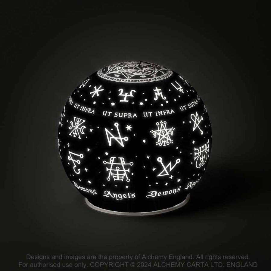 Alchemy Angels & Demons Globe LED Light