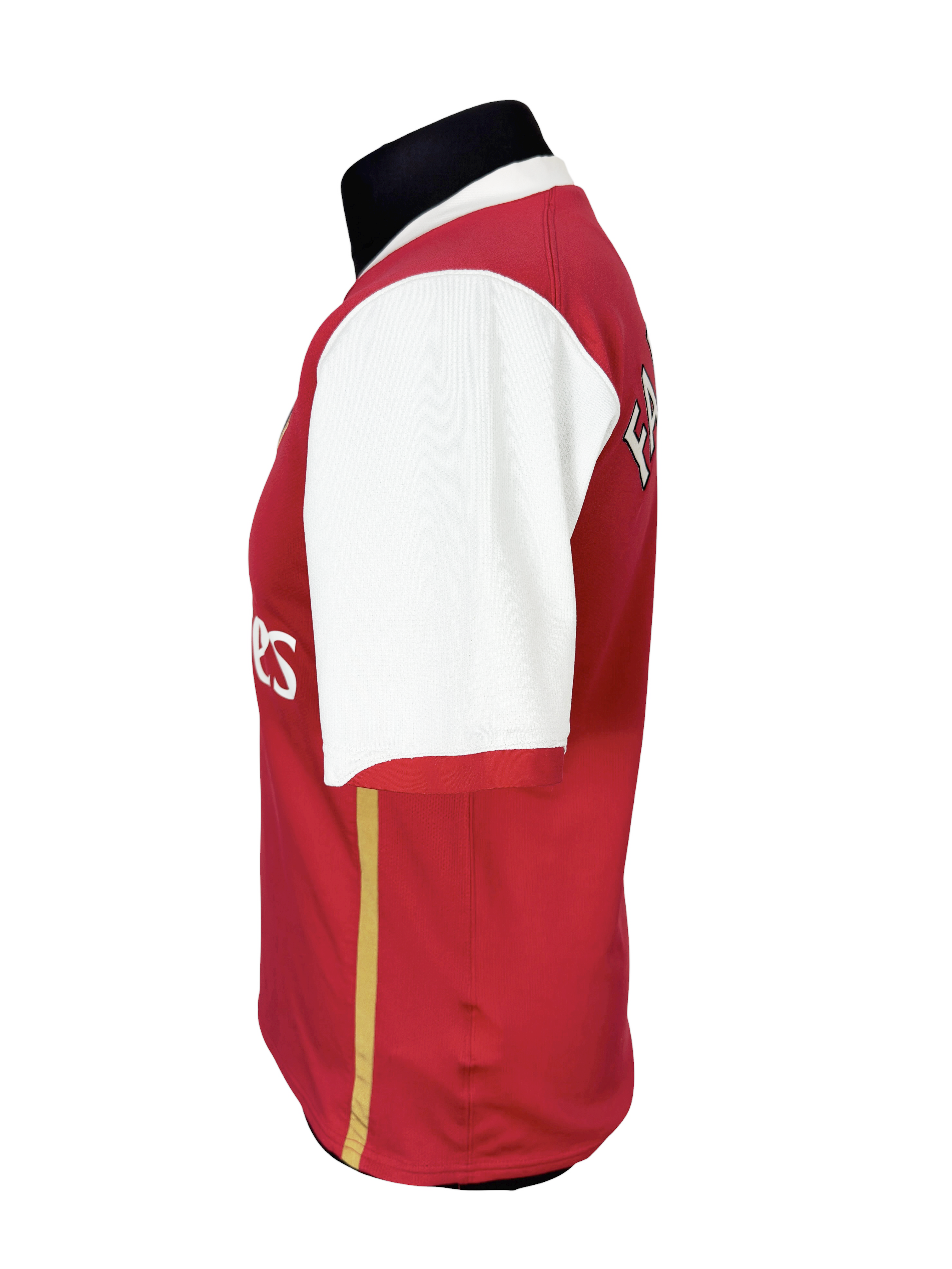 2006-08 Arsenal Home - Size S - Fabregas 4
