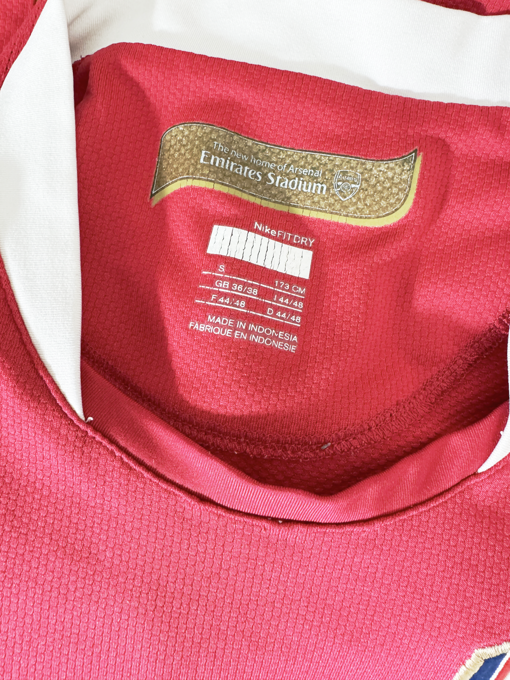 2006-08 Arsenal Home - Size S - Fabregas 4