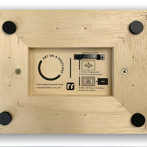 Handmade Obeche Wood Tray Frame (A5)