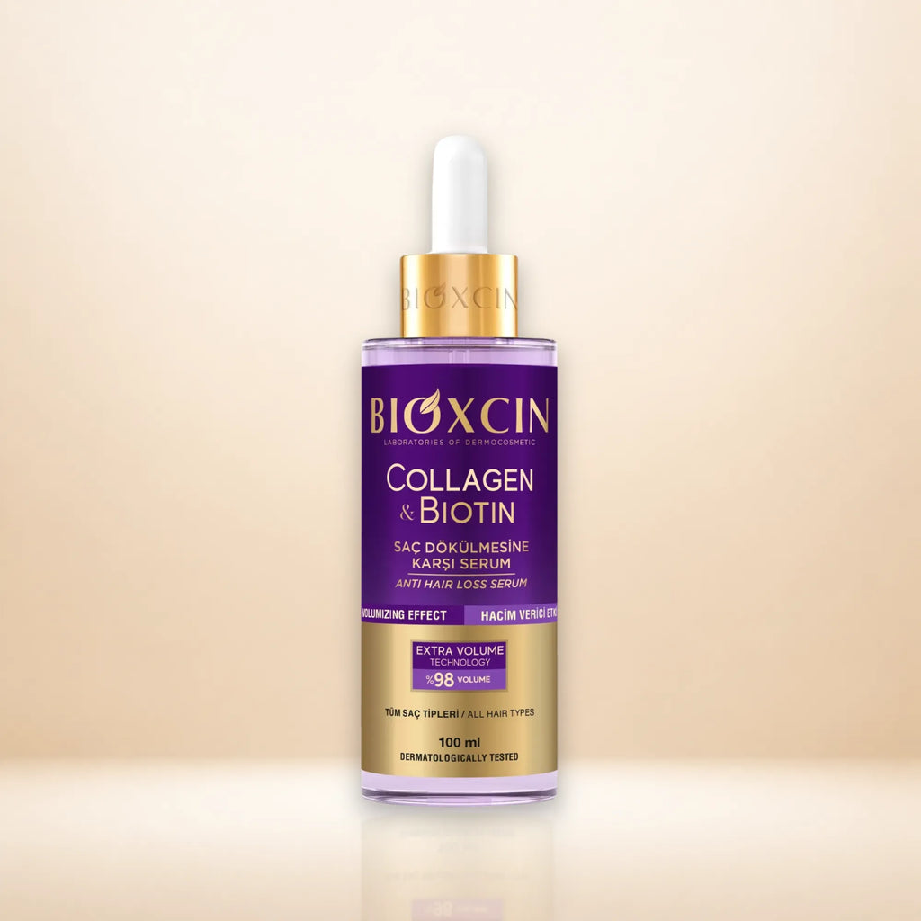 Bioxcin Collagen & Biotin Anti-Hair Loss Volumising Serum for Thinning Hair