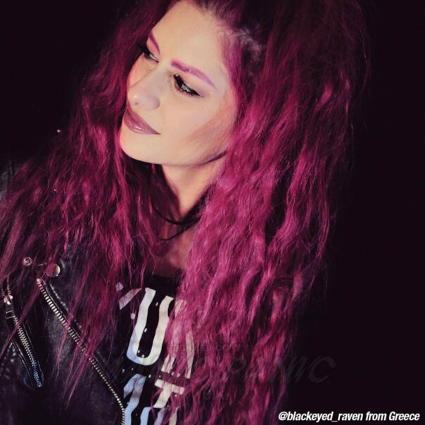 Manic Panic Fuschia Shock Semi-Permanent Hair Dye - Vibrant Hot Pink Fuchsia Vegan