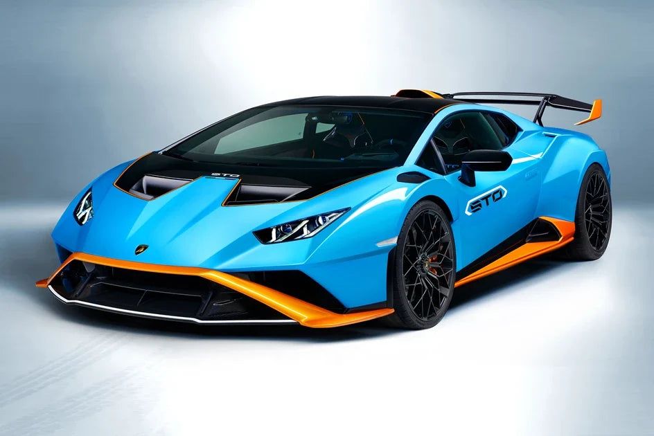 Lamborghini Huracán STO Skate Deck Wall Art
