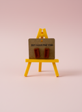 Brick Stud Earrings | 3D Printed Quirky Earrings | Novelty Gift