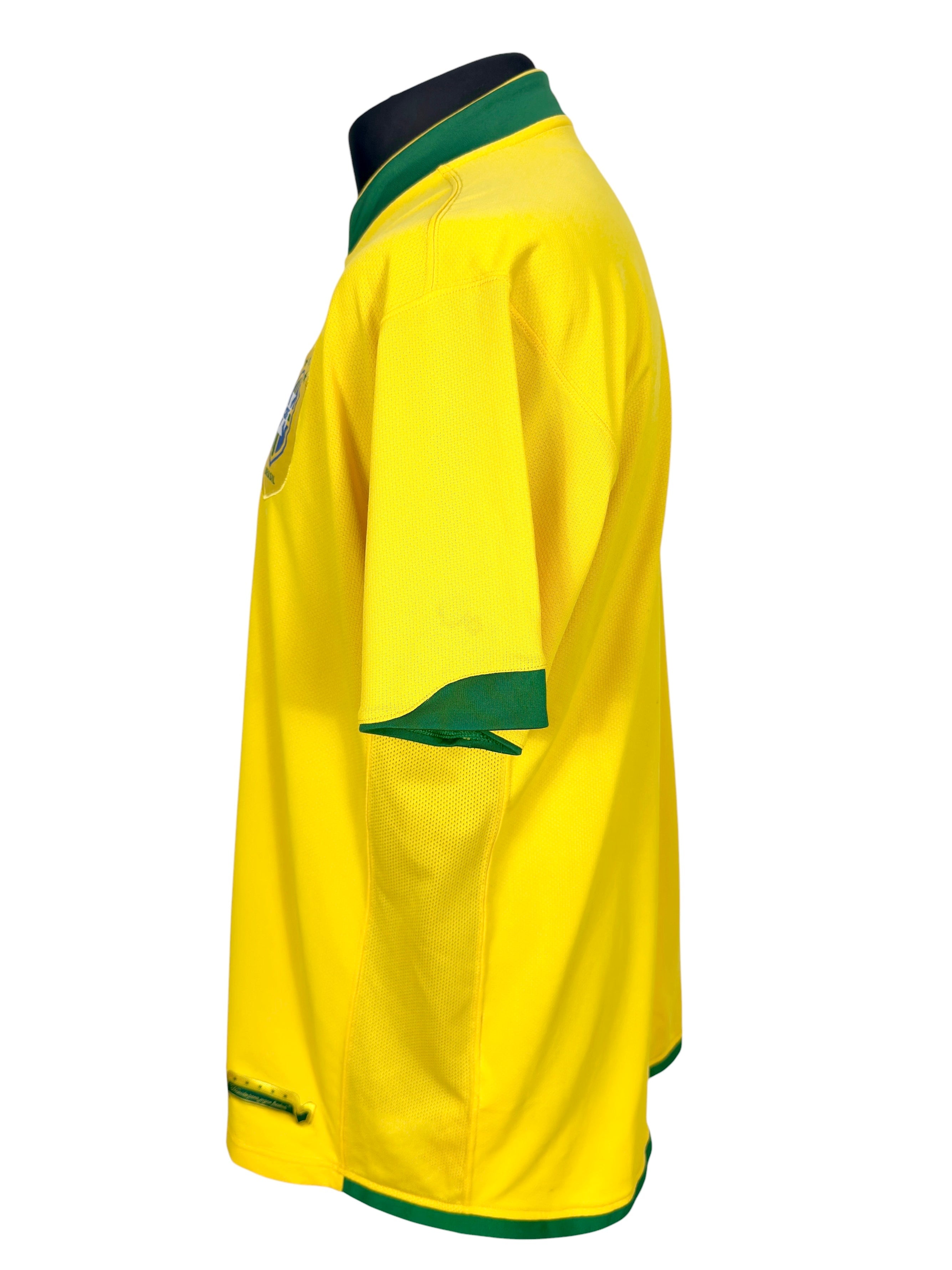 2006-08 Brazil Home - Size XL (L Fit)