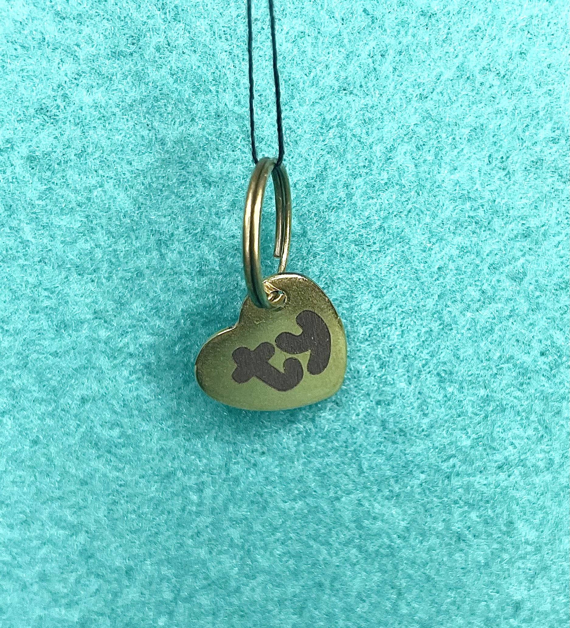 Engraved Dog Tags - Heart