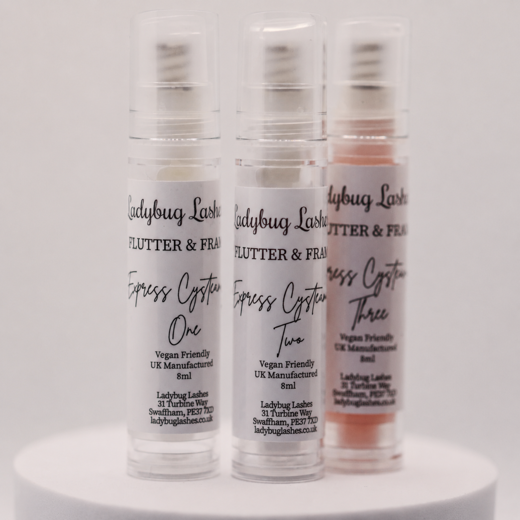 Express Cysteamine Airless Pumps Lash Lift & Brow Lami
