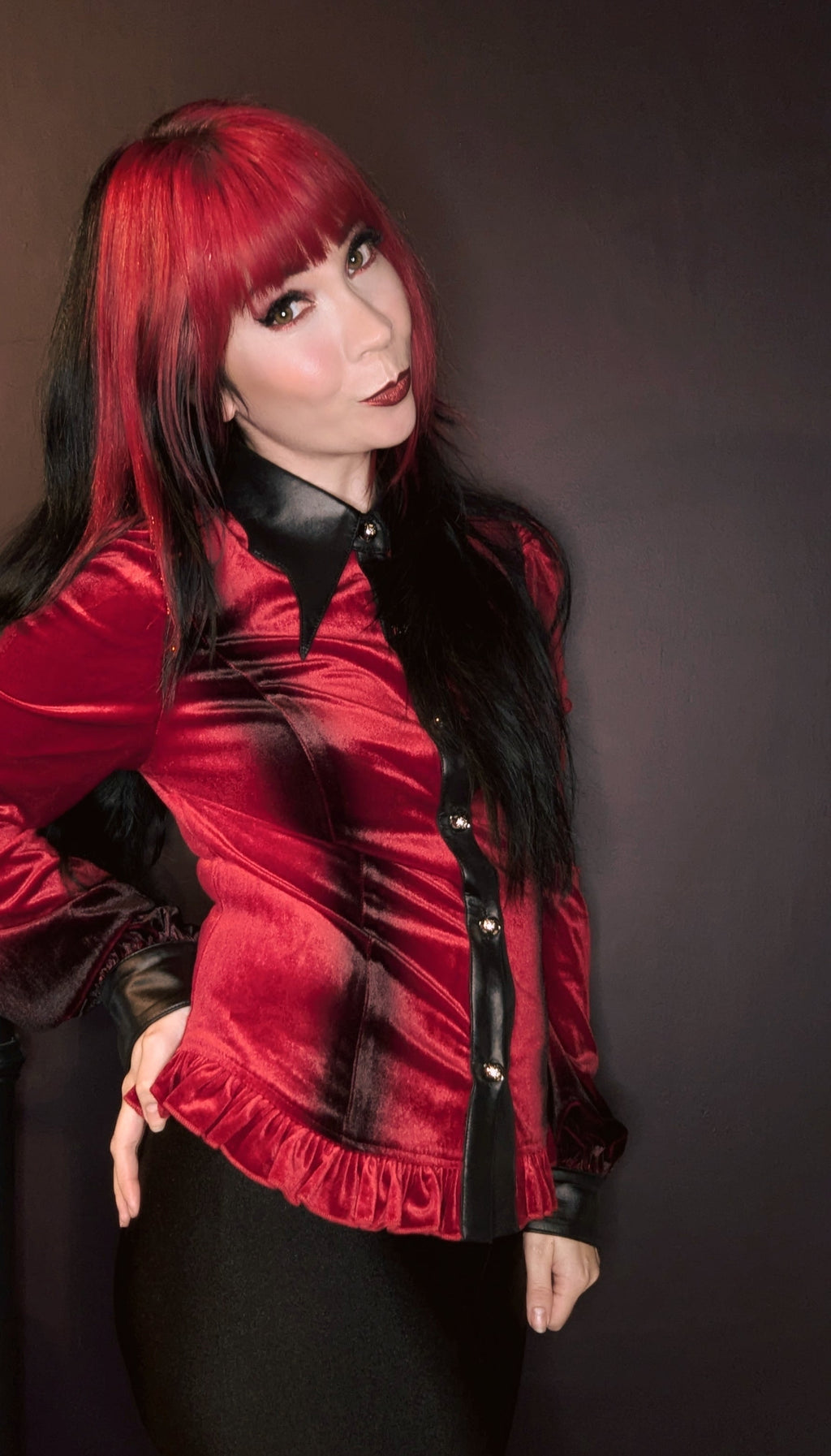 Manic Panic Vampire Red Semi-Permanent Hair Dye - Vibrant Blood Red Vegan