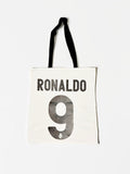 Real Madrid 2009-10 Home - Ronaldo 9 - Tote Bag