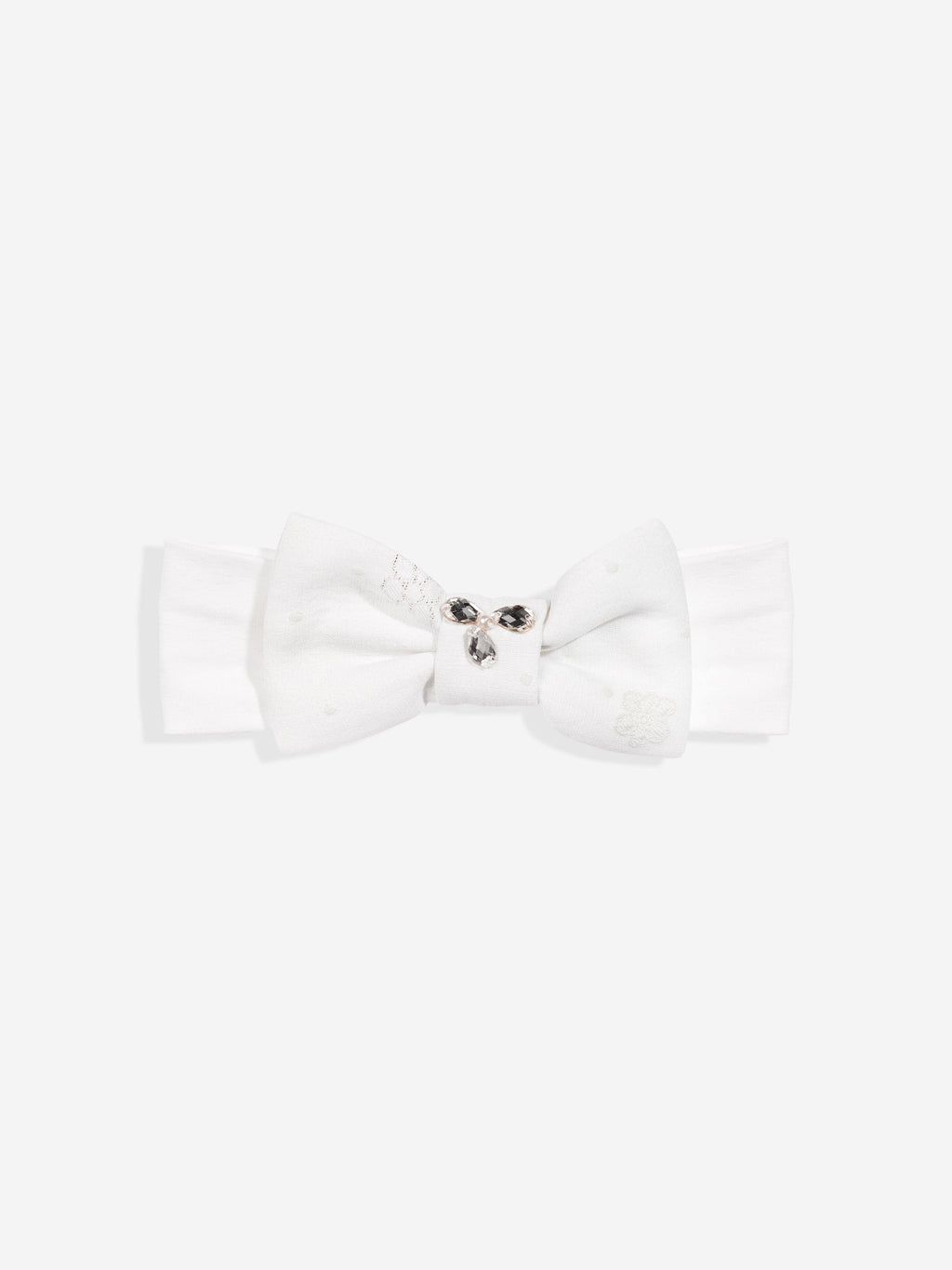 DRESS & Fleur Baby Girls Occasion Dress with Headband in Ivory