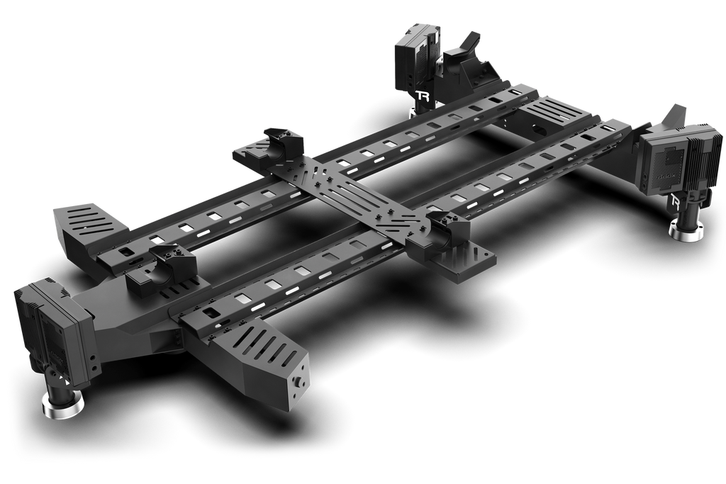 Motion System with 3 motors/actuators and Motion Sim Base