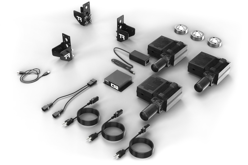 D-BOX GEN 5 3250i Motion System with 3 Haptic Actuators with Mounting Brackets