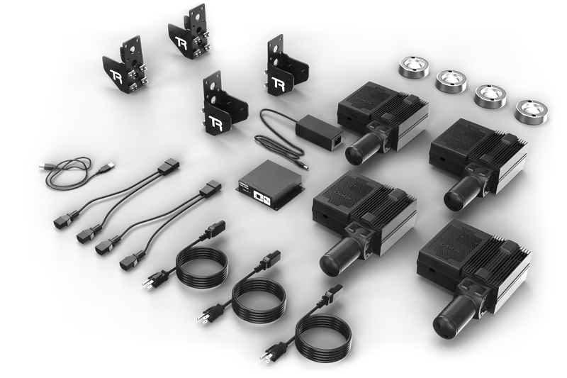 D-BOX GEN 5 4250i Motion System with 4 Haptic Actuators with Mounting Brackets