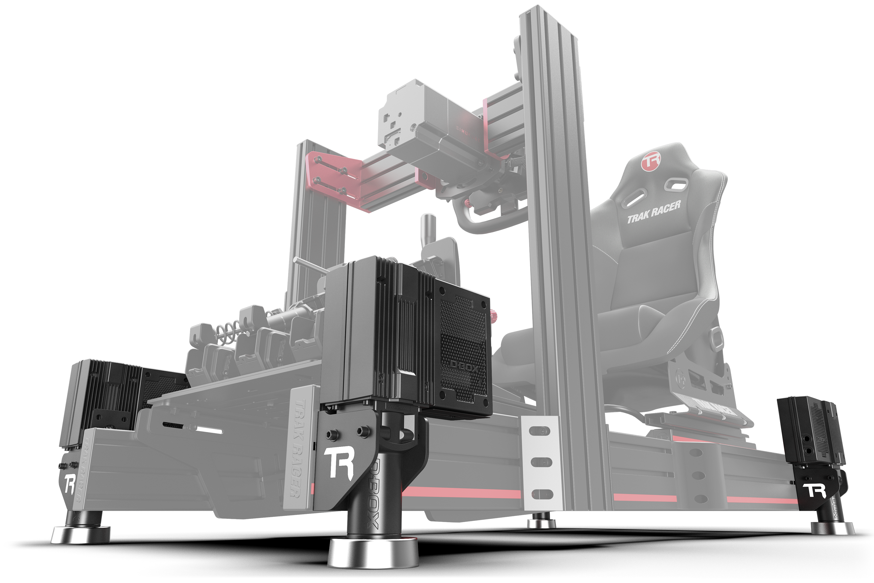D-BOX GEN 5 4250i Motion System with 4 Haptic Actuators with Mounting Brackets