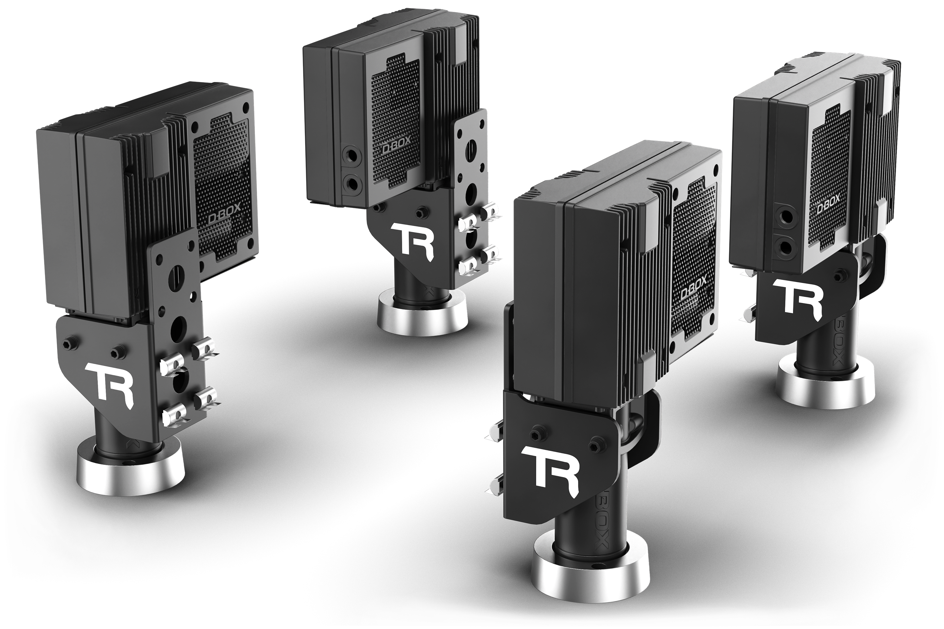 D-BOX GEN 5 4250i Motion System with 4 Haptic Actuators with Mounting Brackets