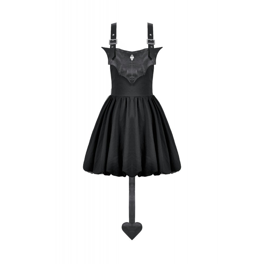 Dark In Love Lilith Bat Harness Bubble Dress