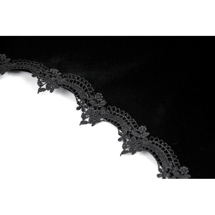 Dark in Love Erzebeth Gothic Bolero Shrug - Black Lace Victorian Bell Sleeve