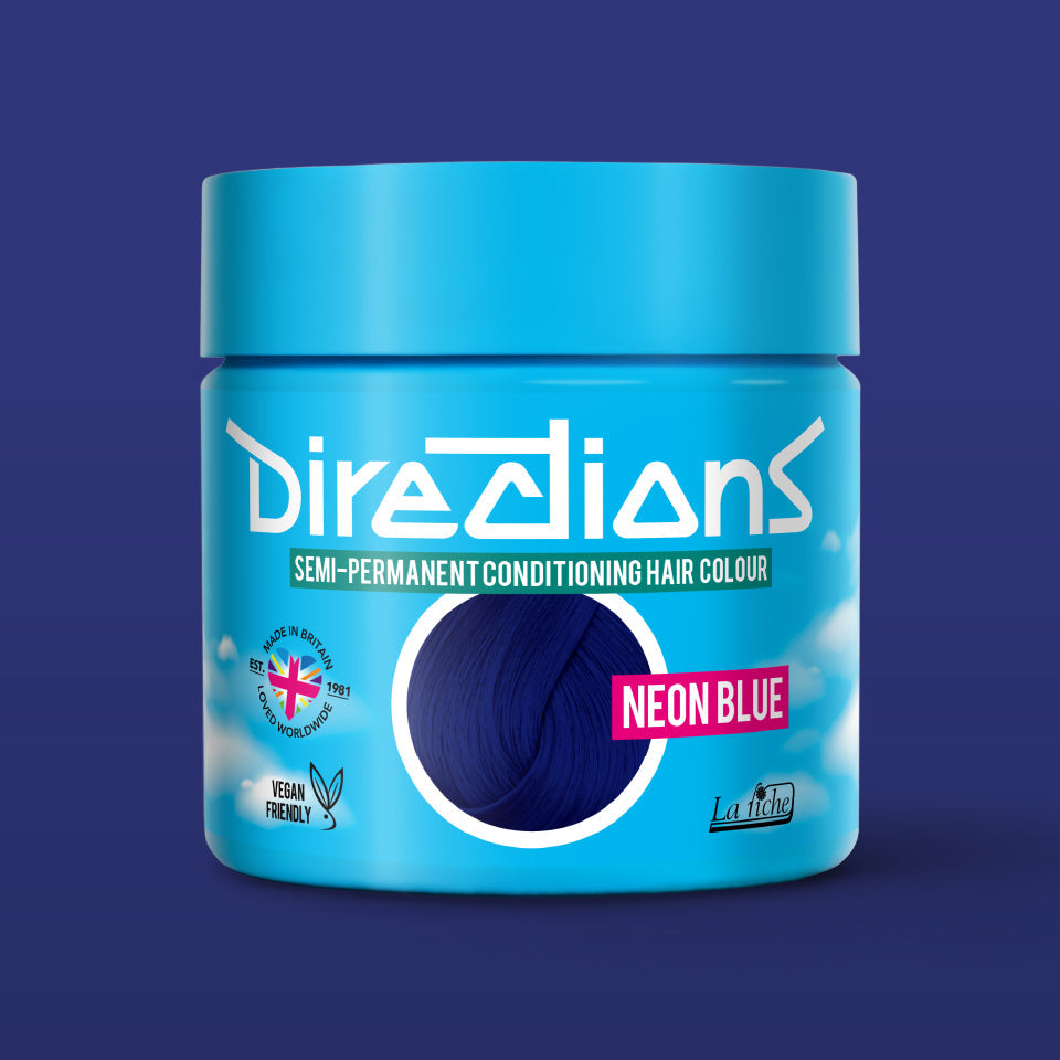 La Riche Directions Semi Permanent Hair Dye - Neon Blue