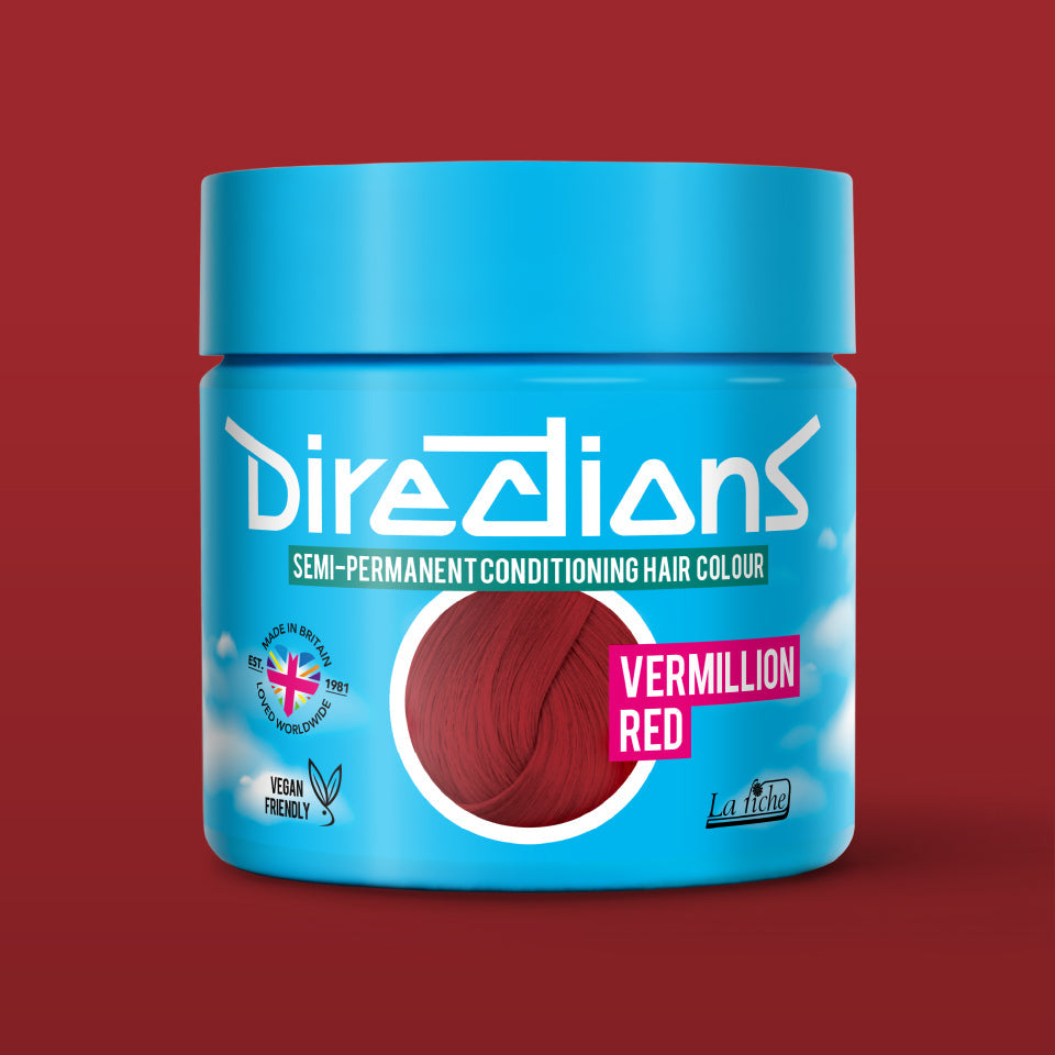La Riche Directions Semi Permanent Hair Dye - Vermillion Red