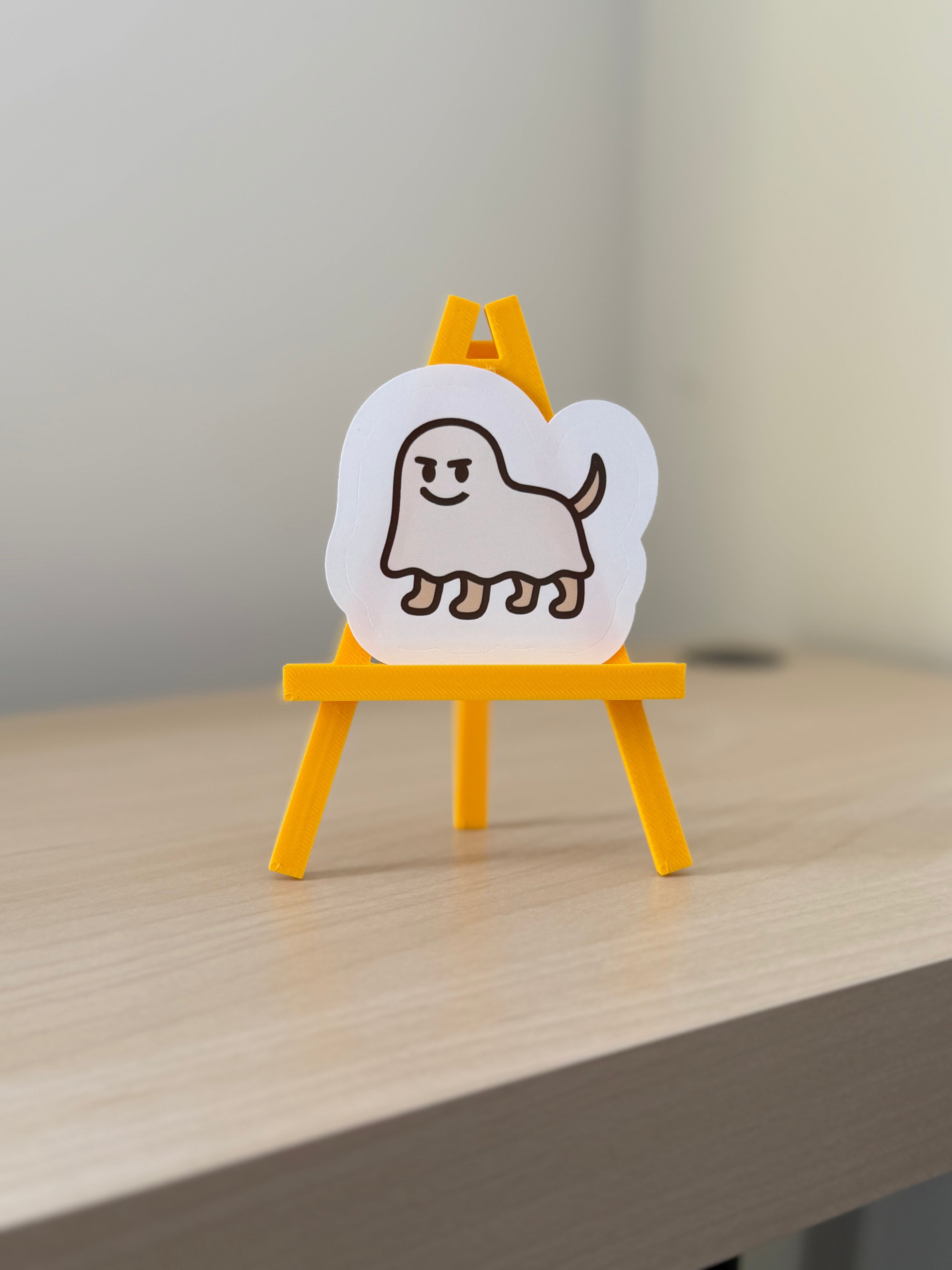 Spooky Pup Ghost Dog Sticker | Cute Halloween Vinyl Sticker