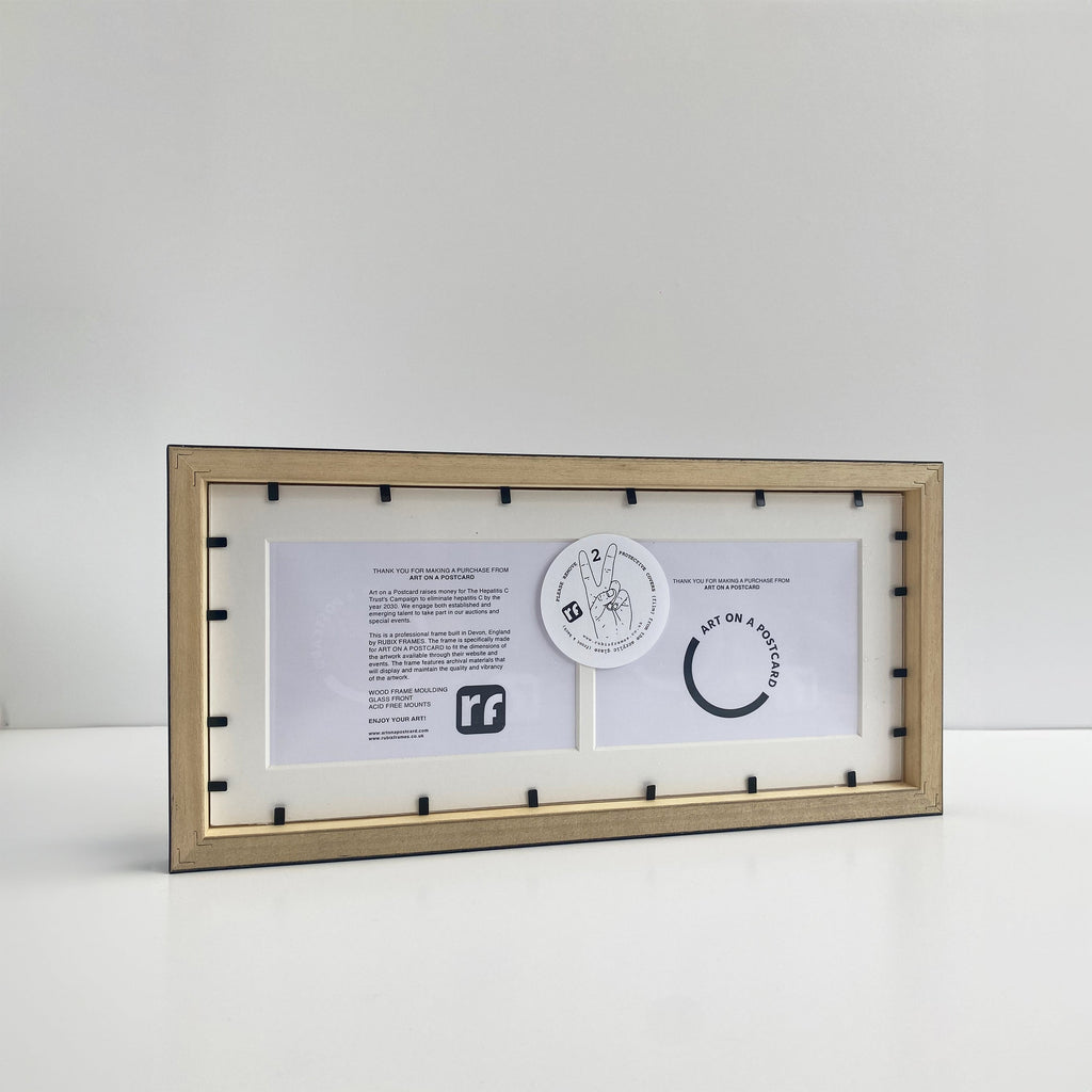 Twin Wooden Frames (10x15cms) (A6) Landscape