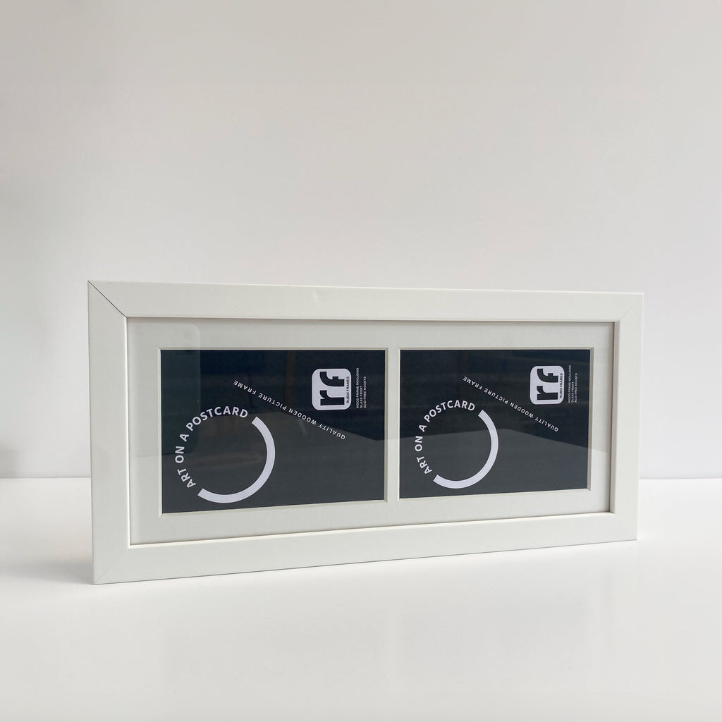 Twin Wooden Frames (10x15cms) (A6) Landscape