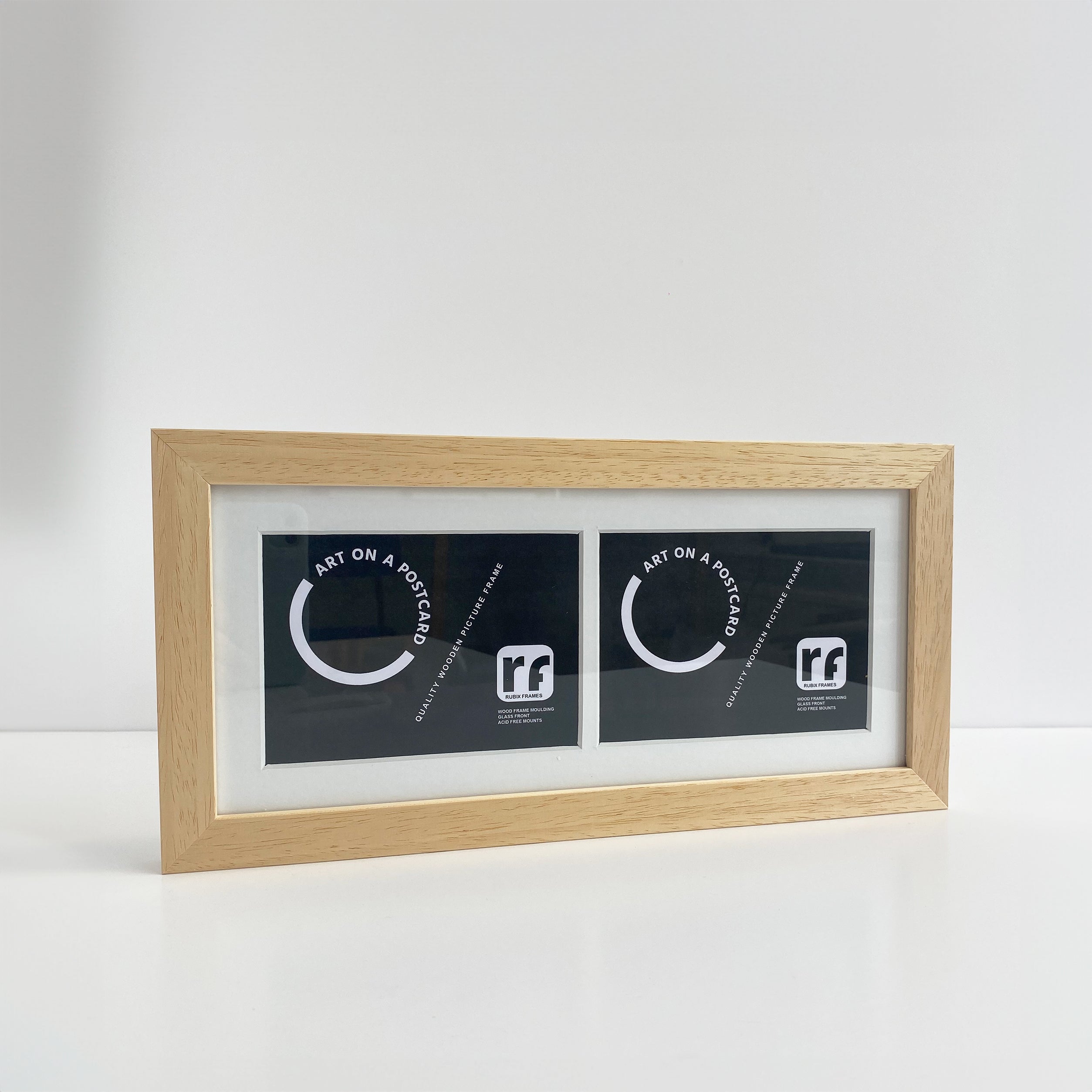 Twin Wooden Frames (10x15cms) (A6) Landscape