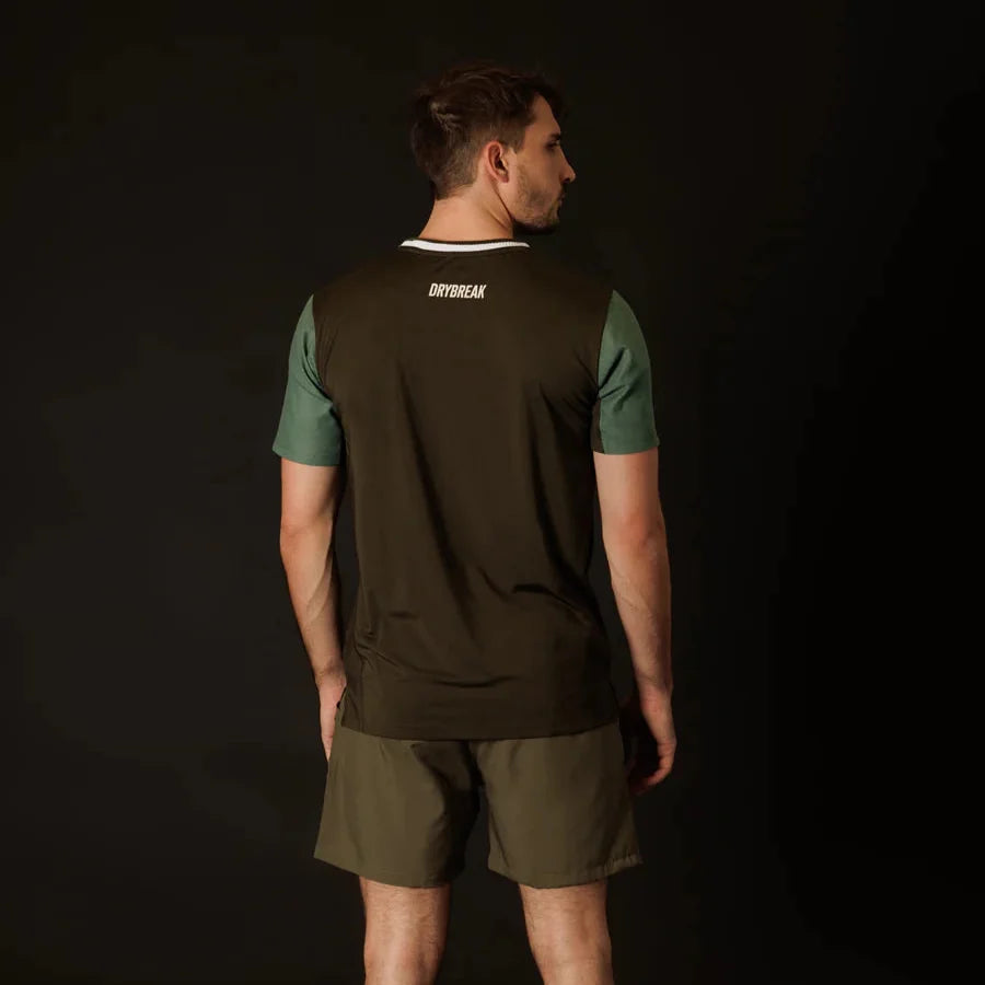 Men's Advanced T-Shirt Drybreak Dark Green