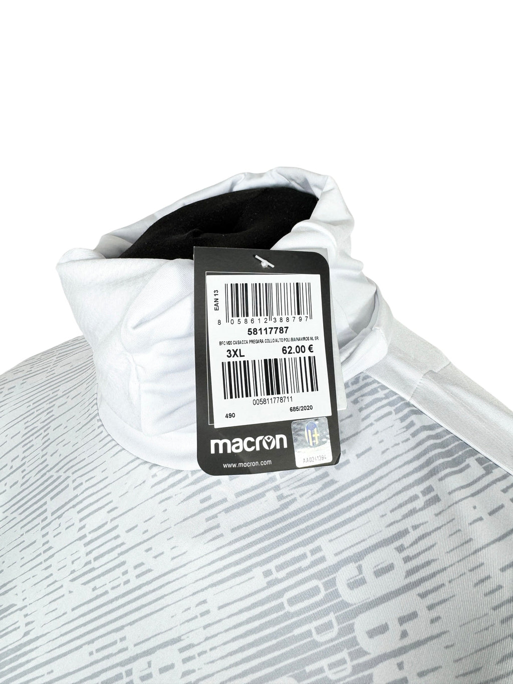 Bologna 2020-21 Macron Drill Top - Size 3XL (XL Fit) - BNWT