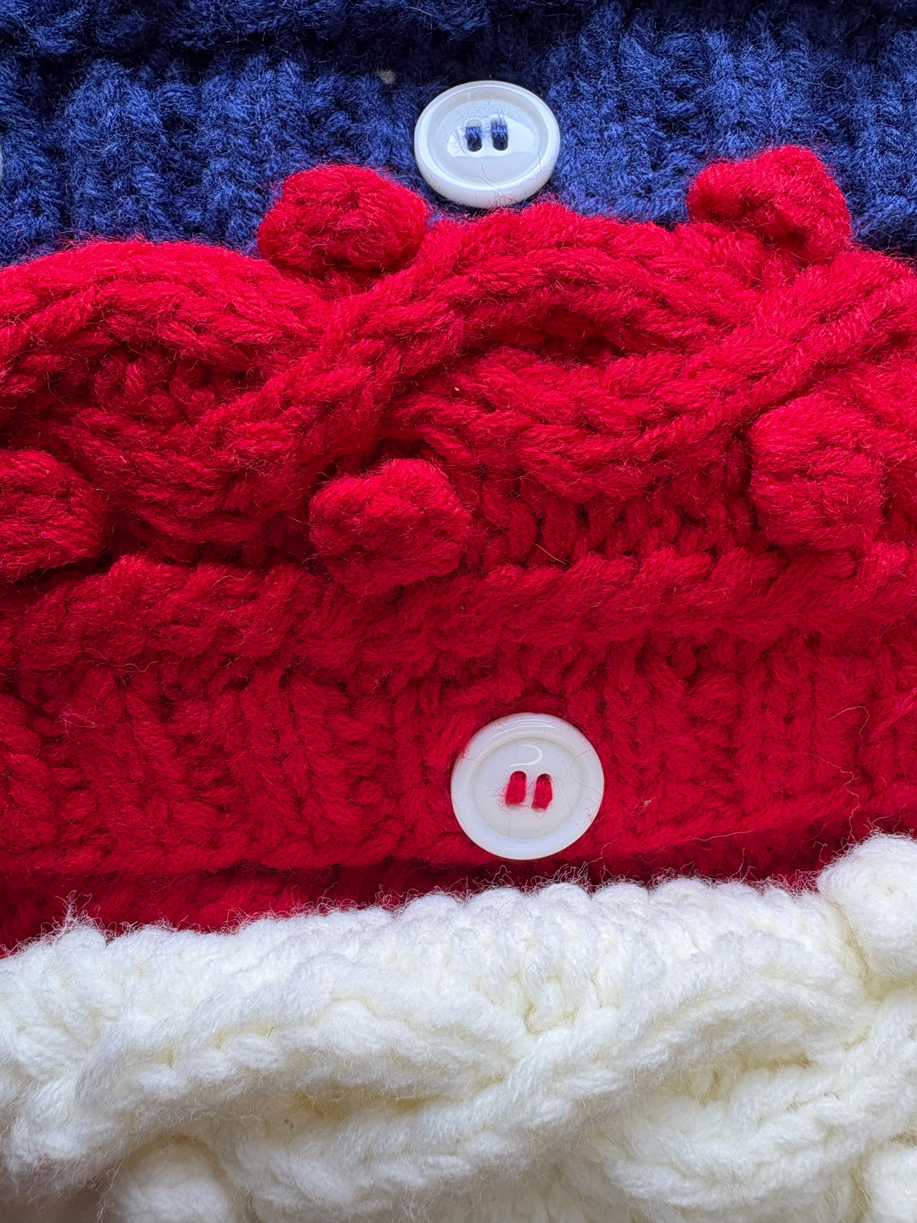 Knitted Iggy Puppy Bobble Jumper