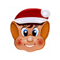 Mr Elf Christmas Face Mask