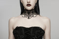 Punk Rave Goth Bat Necklace