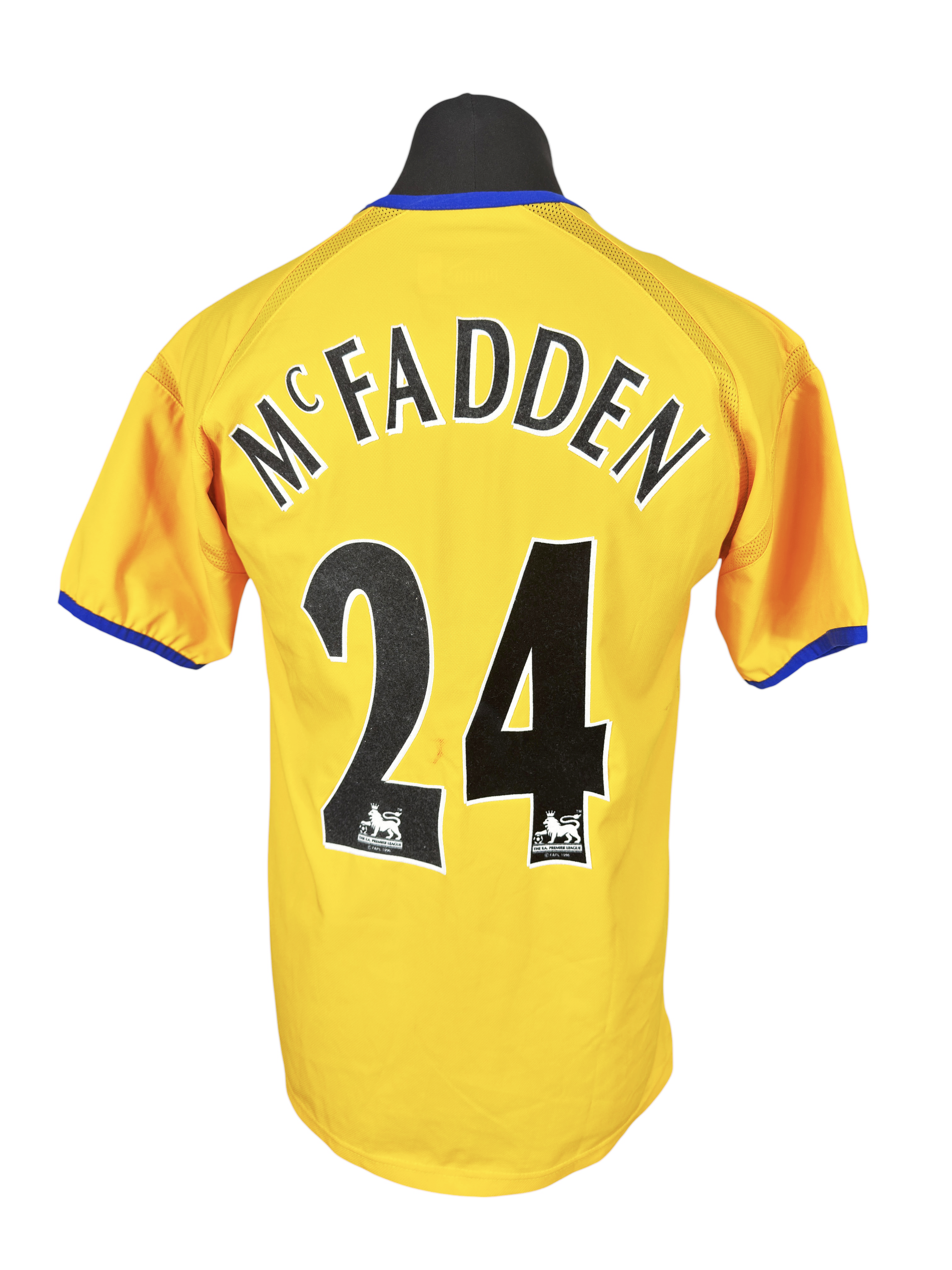 Everton 2003-04 Away - Size XS (S Fit) - McFadden 24