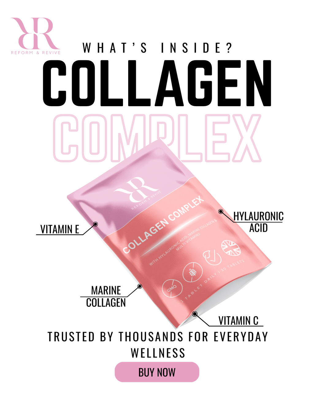 Collagen Complex+ Skin, Hair & Beauty Support
