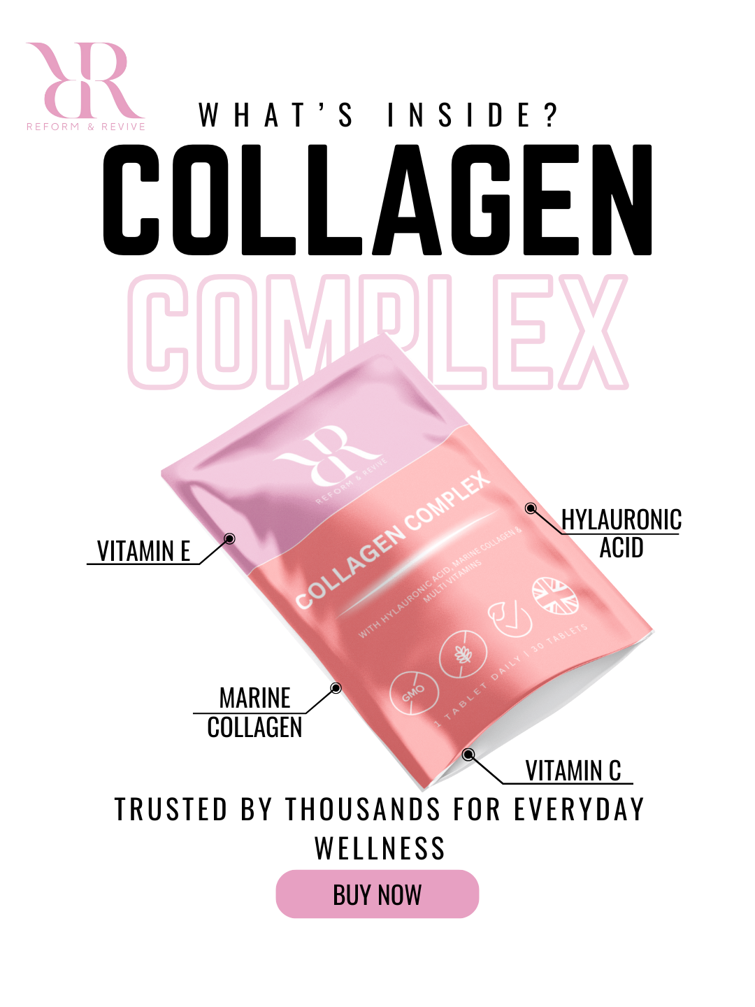 Collagen Complex+ Skin, Hair & Beauty Support