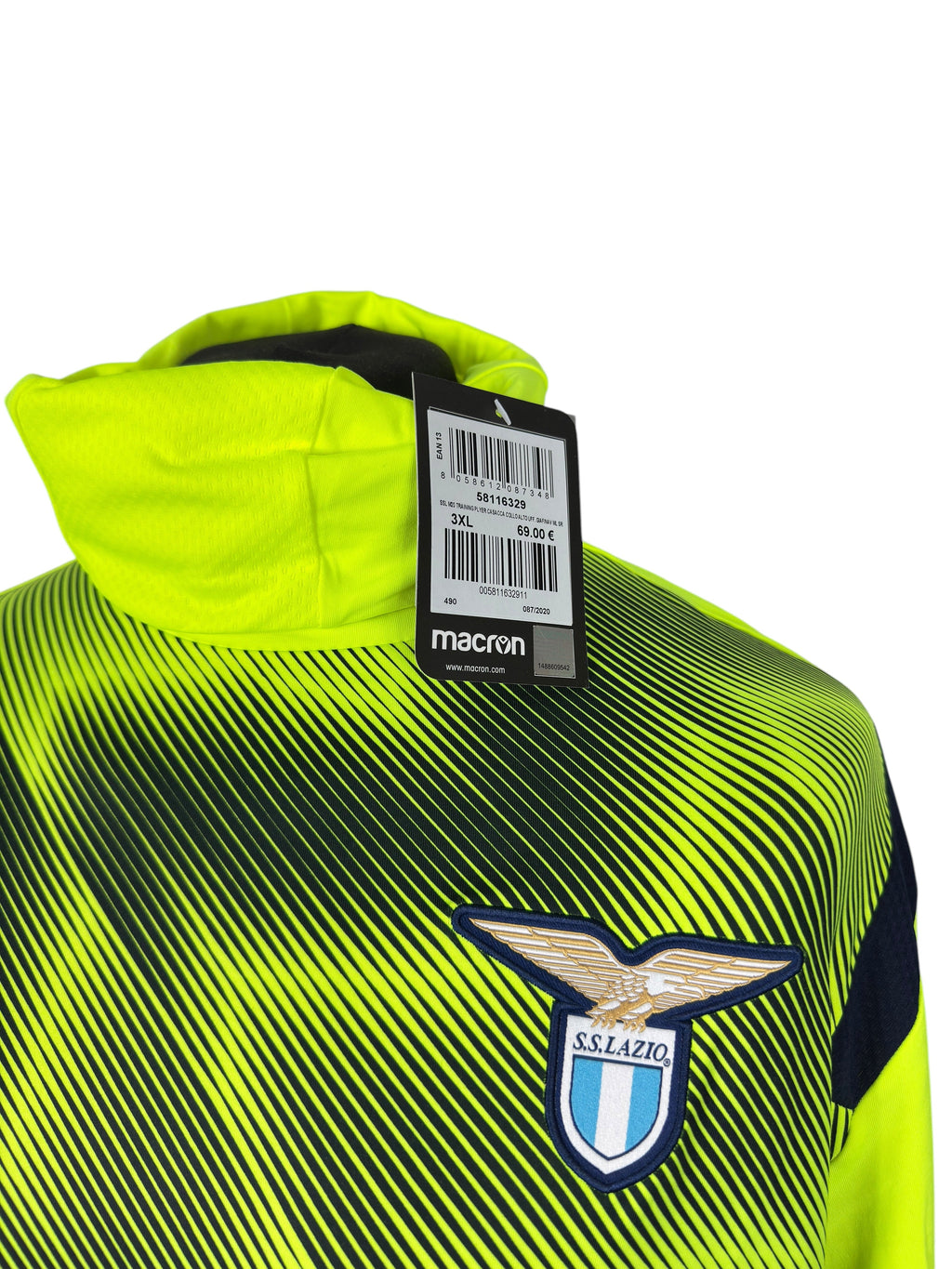 Lazio 2020-21 Macron Drill Top - Size 3XL (XL Fit) - BNWT