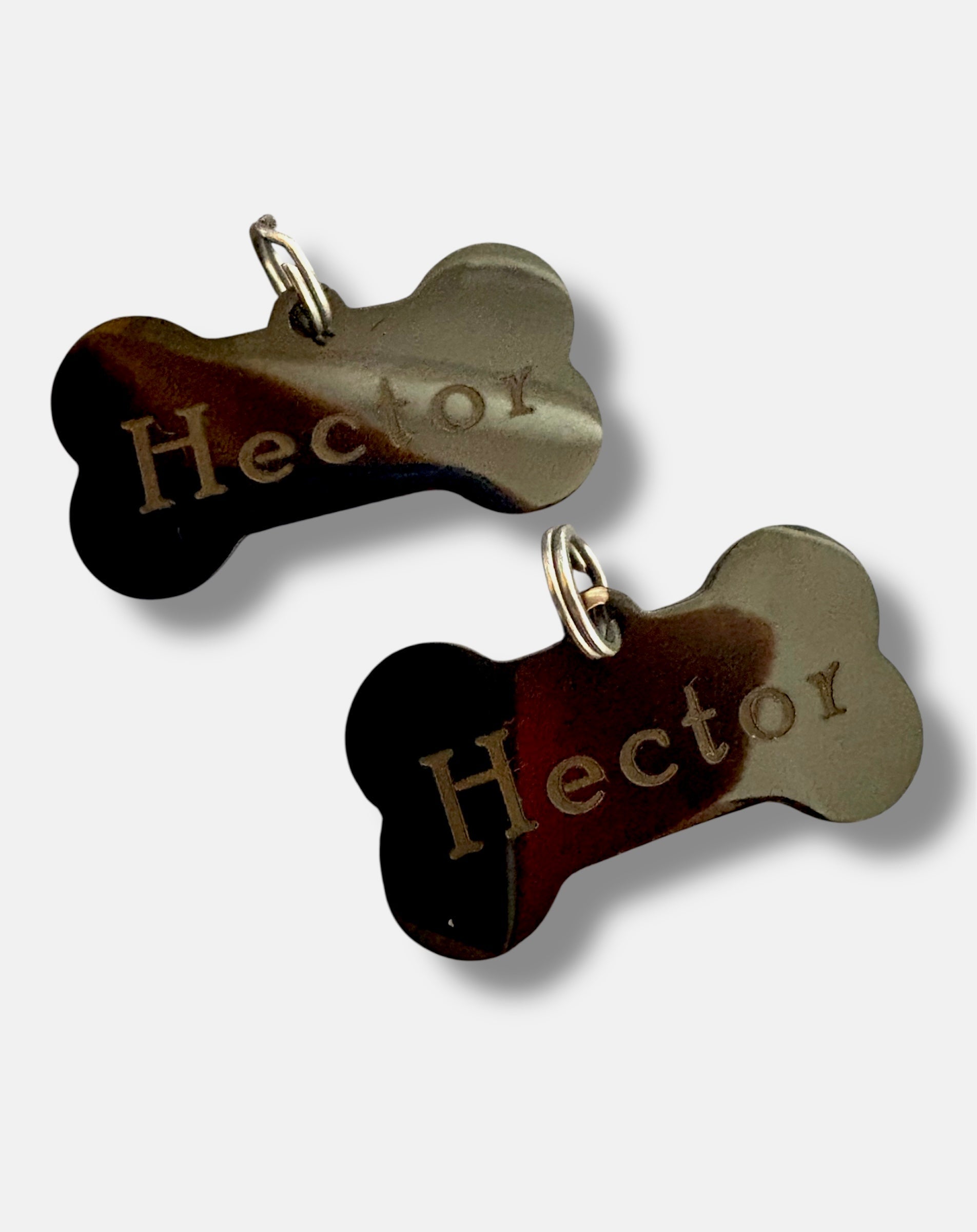 Engraved Dog Tags - Bones
