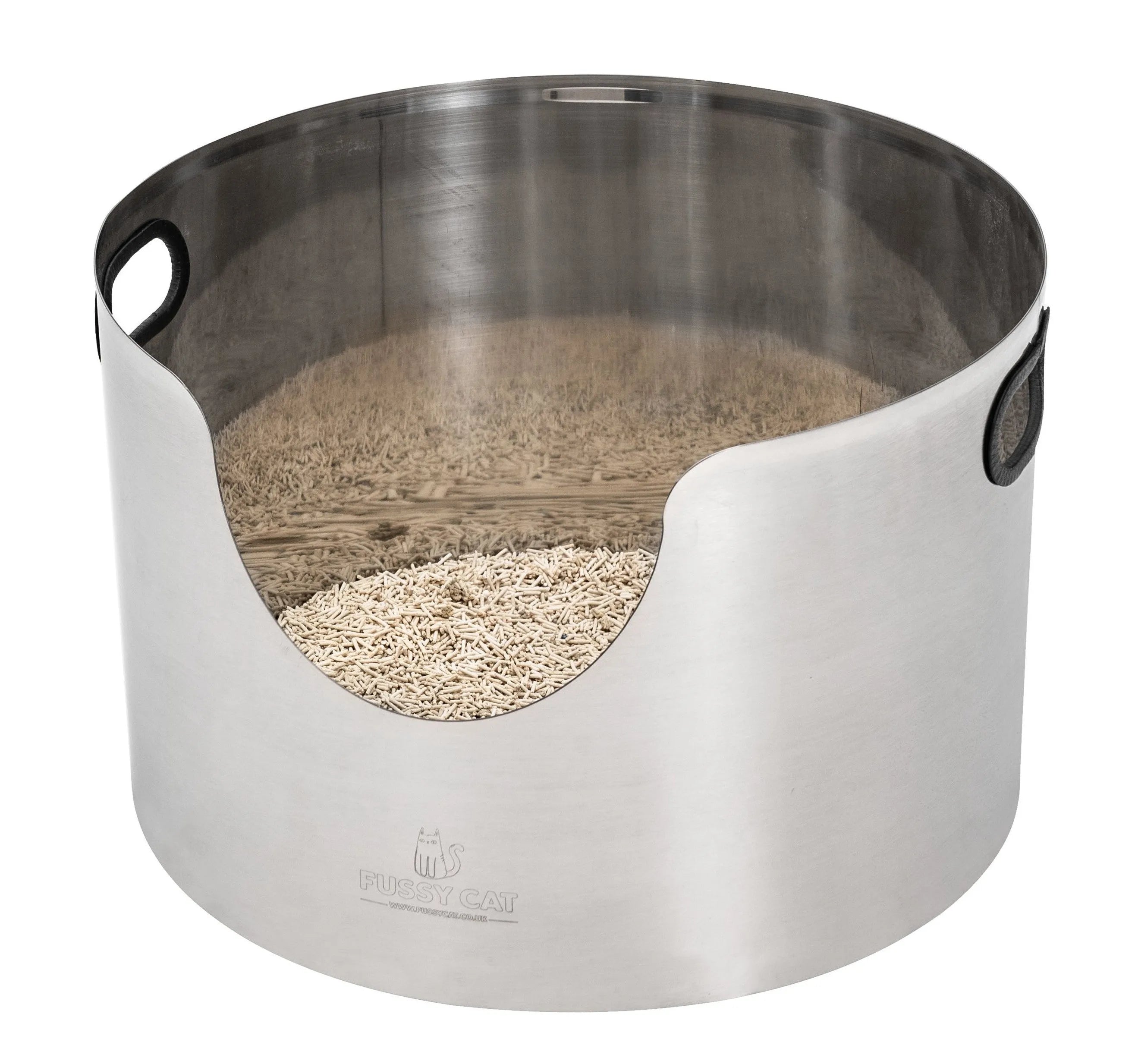 Fussy Cat - The Litter Box, 48 Litres. With Litter Mat & Scoop.