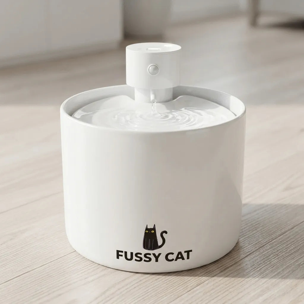 Fussy Cat - The Water Fountain