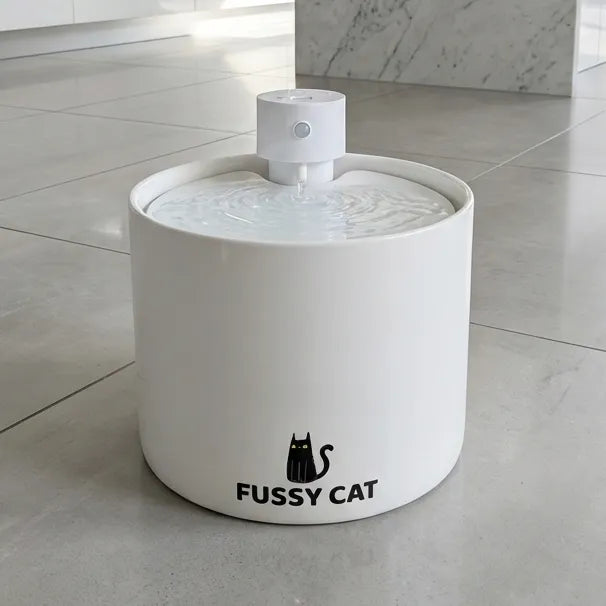 Fussy Cat - The Water Fountain