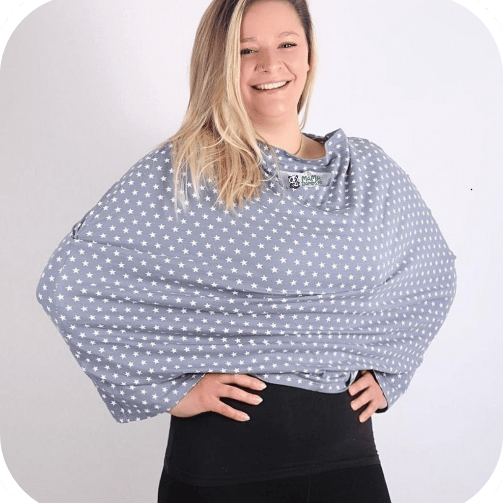 Mama Bamboo Cotton Breastfeeding Cover