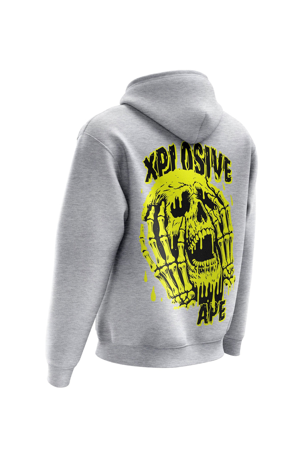XAPE Grilled Cheese Hoodie & Tee Combo - Sports Grey