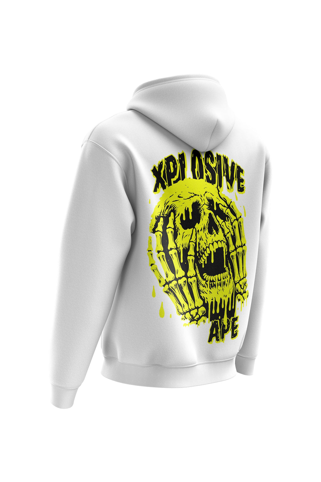 XAPE Grilled Cheese Hoodie - White