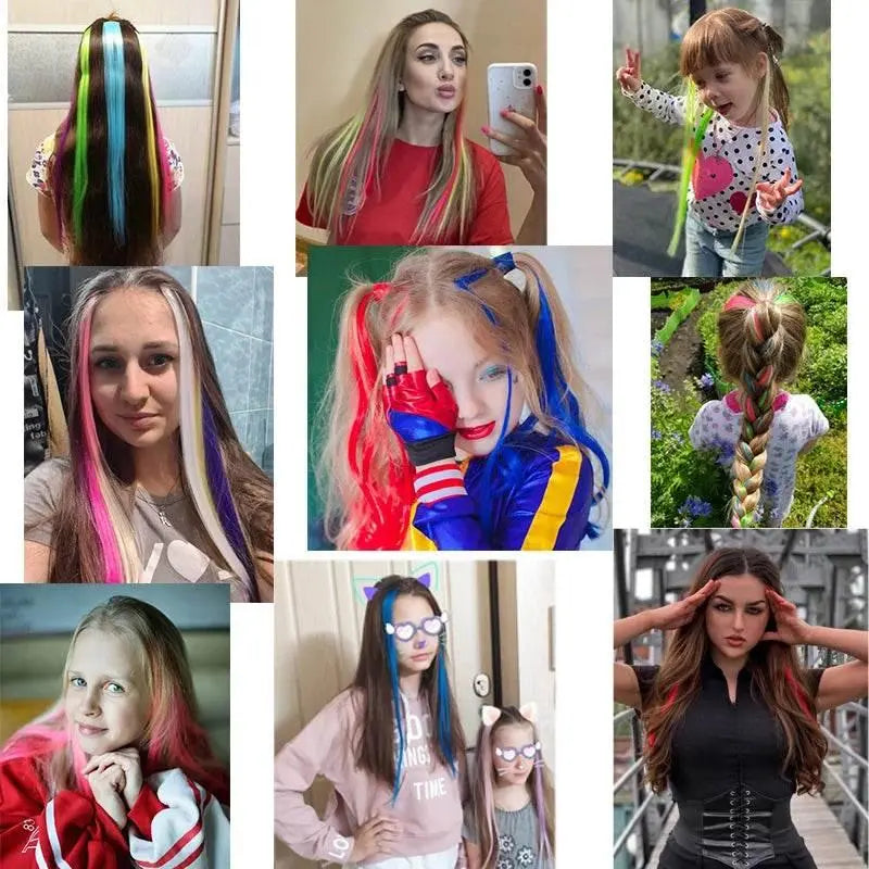Straight Synthetic Hair Extension