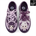 Chocolaticas® Nocturna Sisters - Gothic Dollface Lace-Up Sneakers